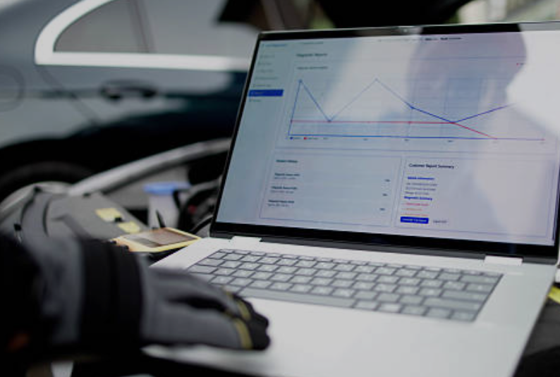 Dashboard moderno de Promecánica con métricas, gráficos y gestión de órdenes de trabajo en tiempo real